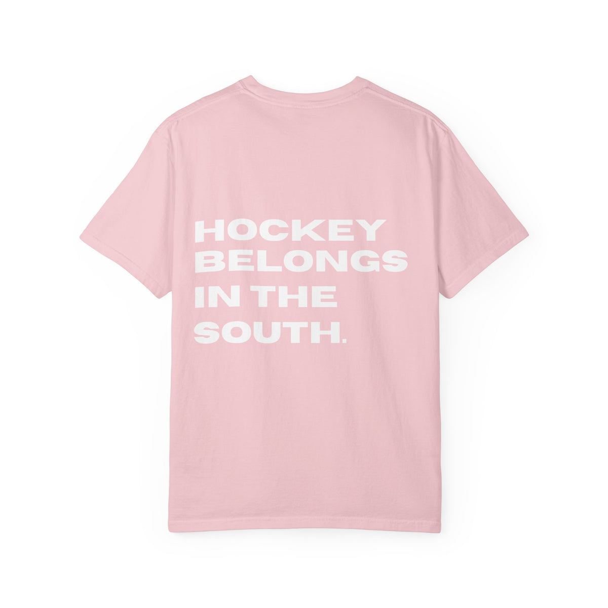 Hockey Belongs In The South - Southern Puck Cotton T-Shirt