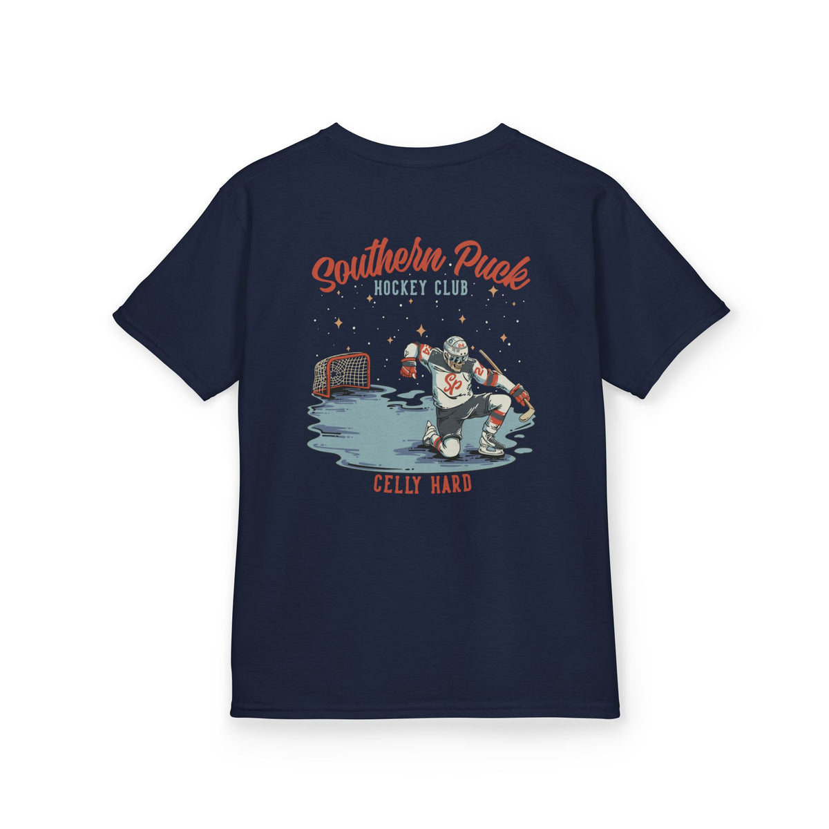 Youth "Celly Hard" Southern Puck Hockey Tee