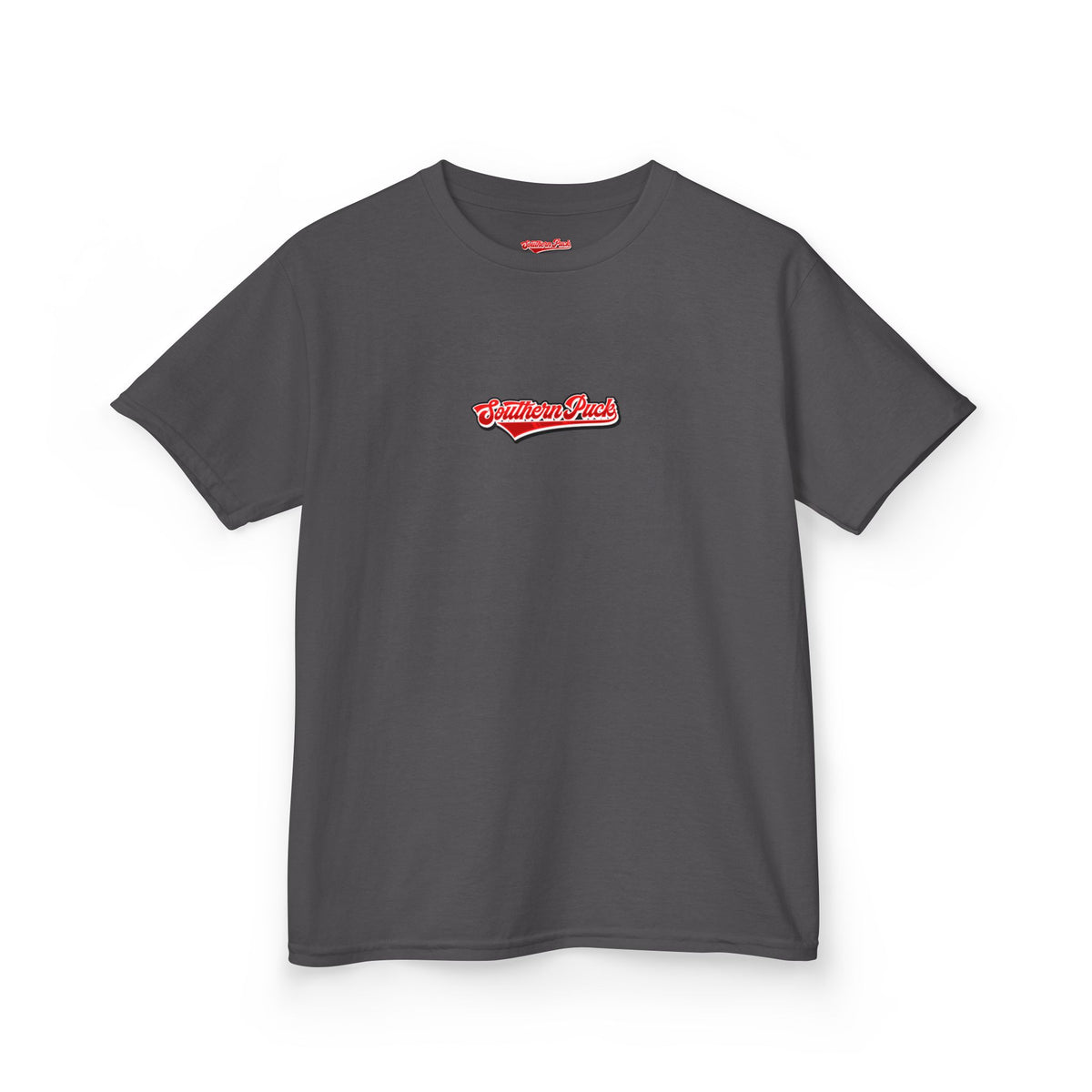 Youth Hockey Belongs In The South Tee — Southern Puck Kids T‑Shirt