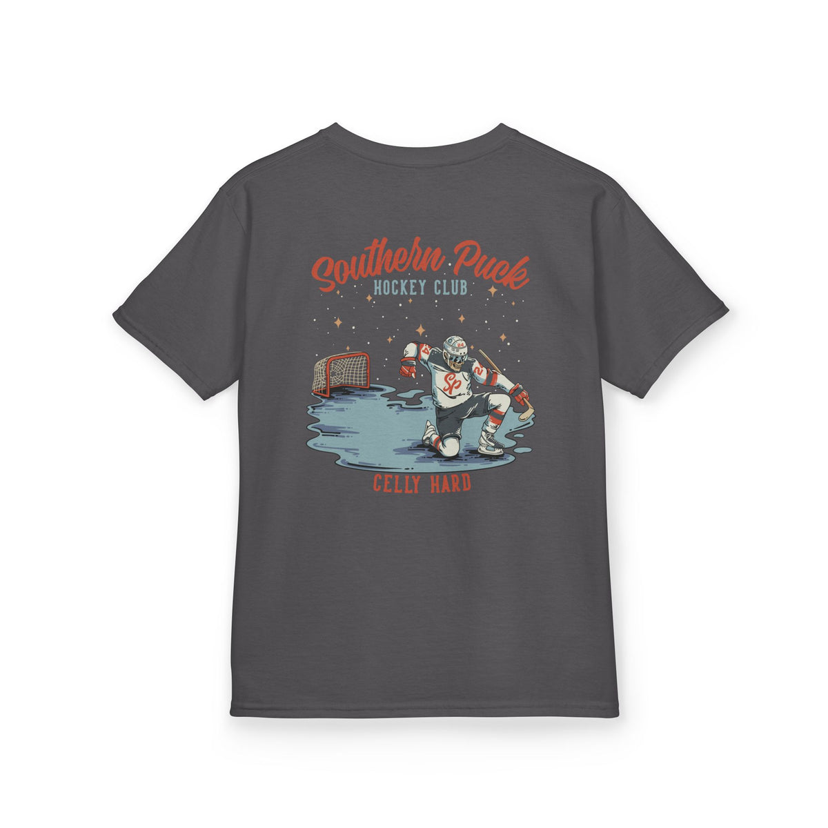 Youth "Celly Hard" Southern Puck Hockey Tee