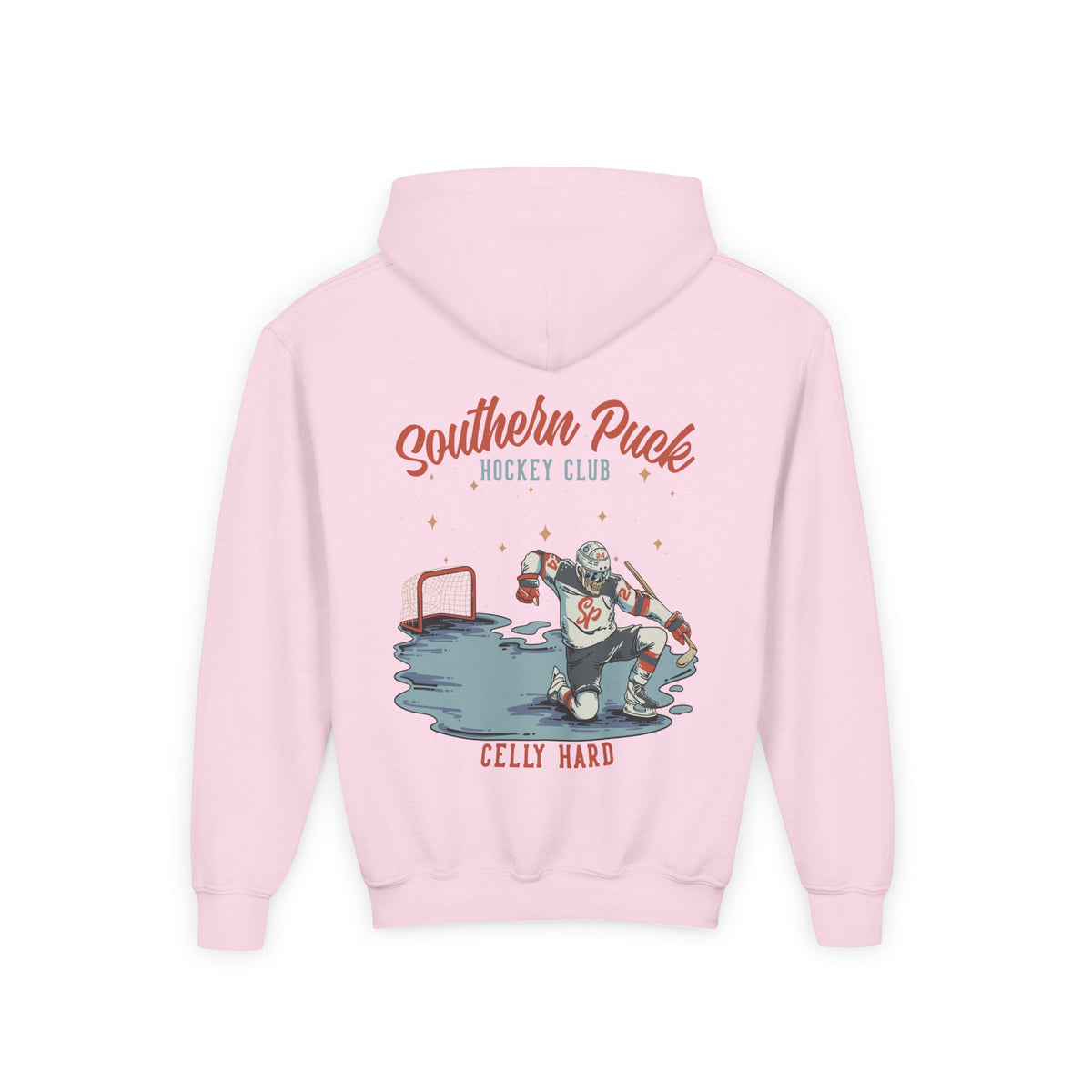 Youth "Celly Hard" Southern Puck Cotton Hoodie