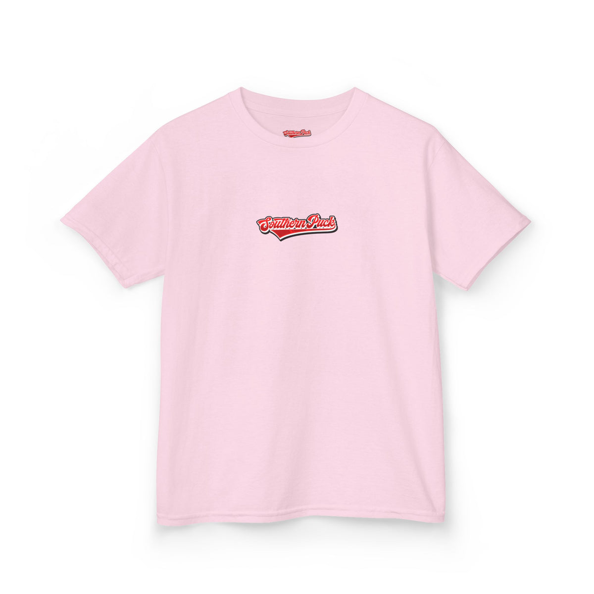 Youth Hockey Belongs In The South Tee — Southern Puck Kids T‑Shirt