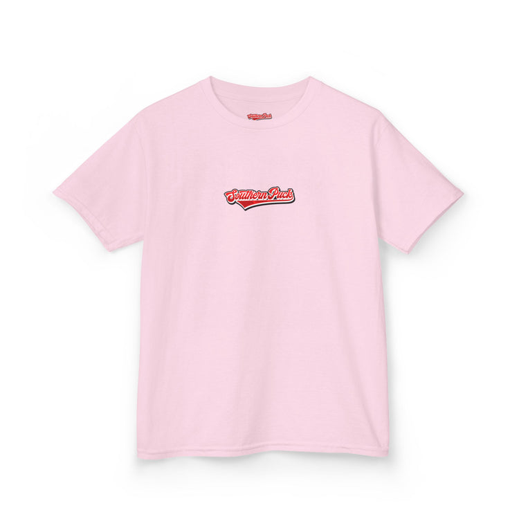 Youth Hockey Belongs In The South Tee — Southern Puck Kids T‑Shirt
