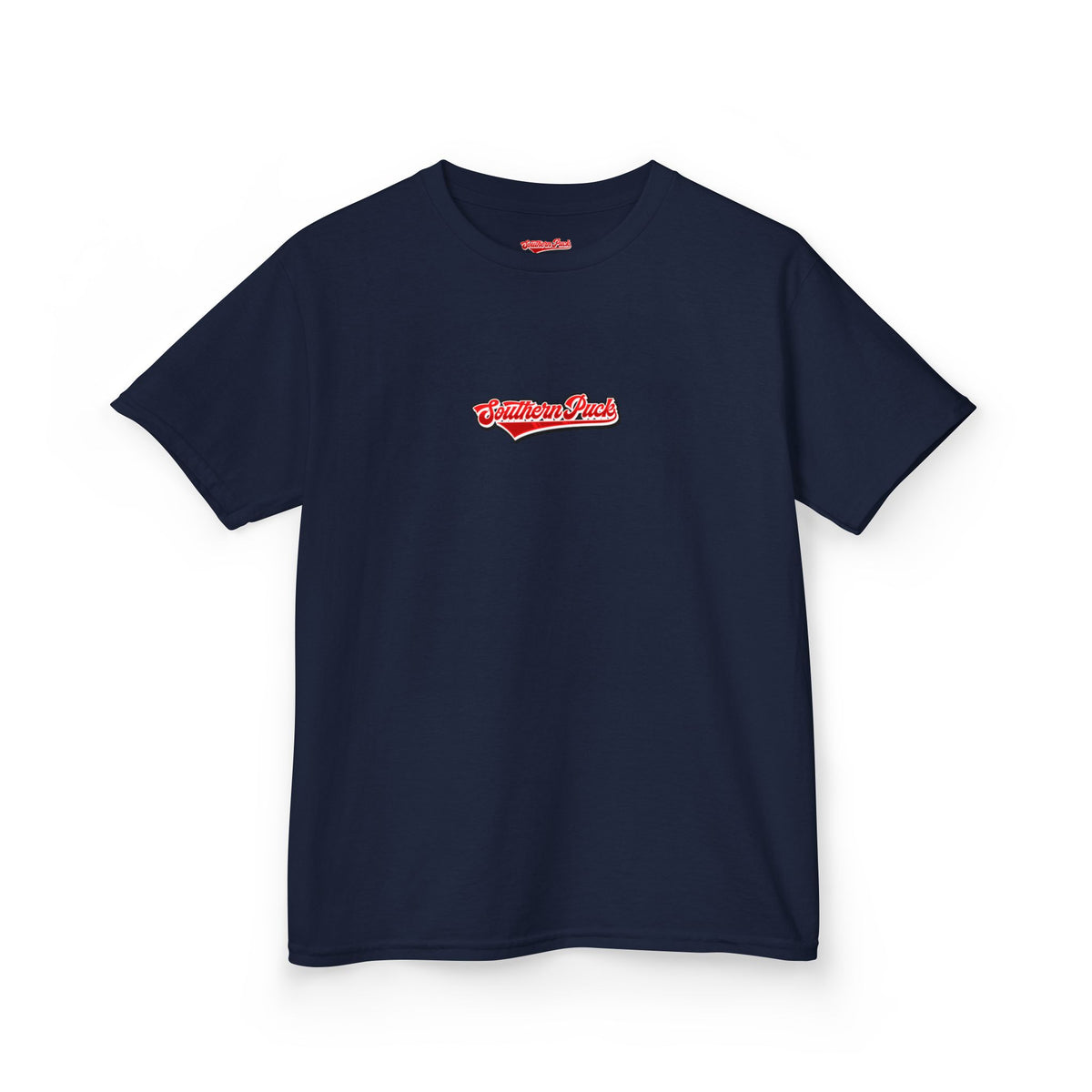 Youth Hockey Belongs In The South Tee — Southern Puck Kids T‑Shirt