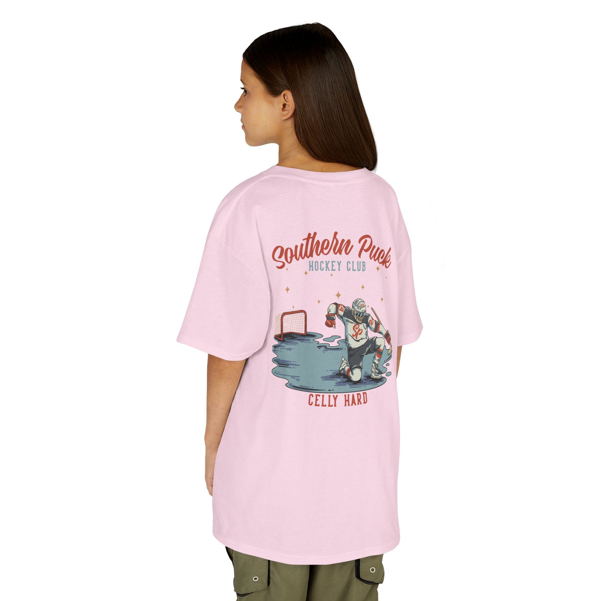 Youth "Celly Hard" Southern Puck Hockey Tee