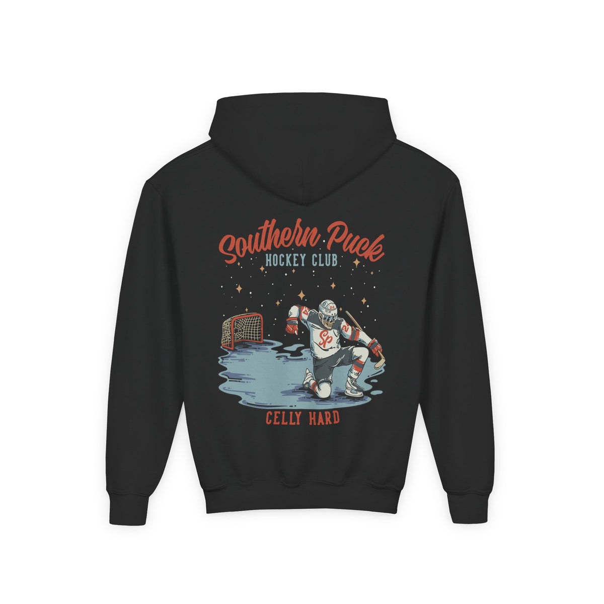 Youth "Celly Hard" Southern Puck Cotton Hoodie