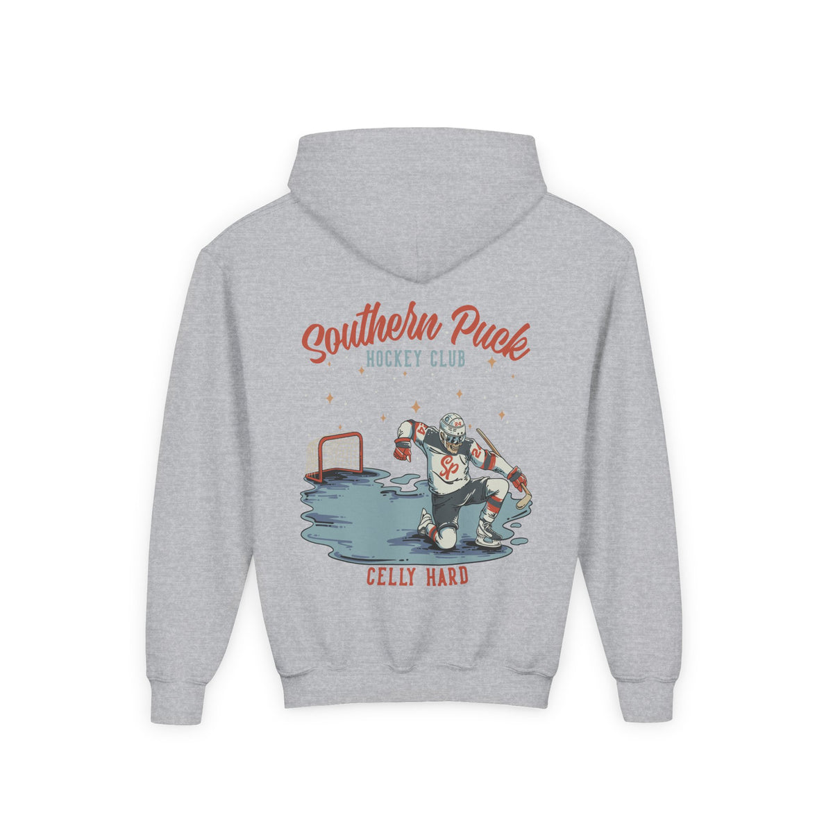 Youth "Celly Hard" Southern Puck Cotton Hoodie