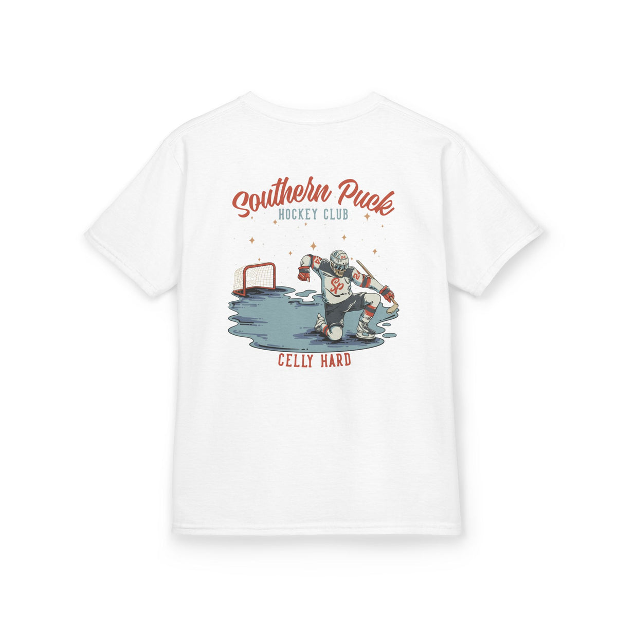 Youth "Celly Hard" Southern Puck Hockey Tee