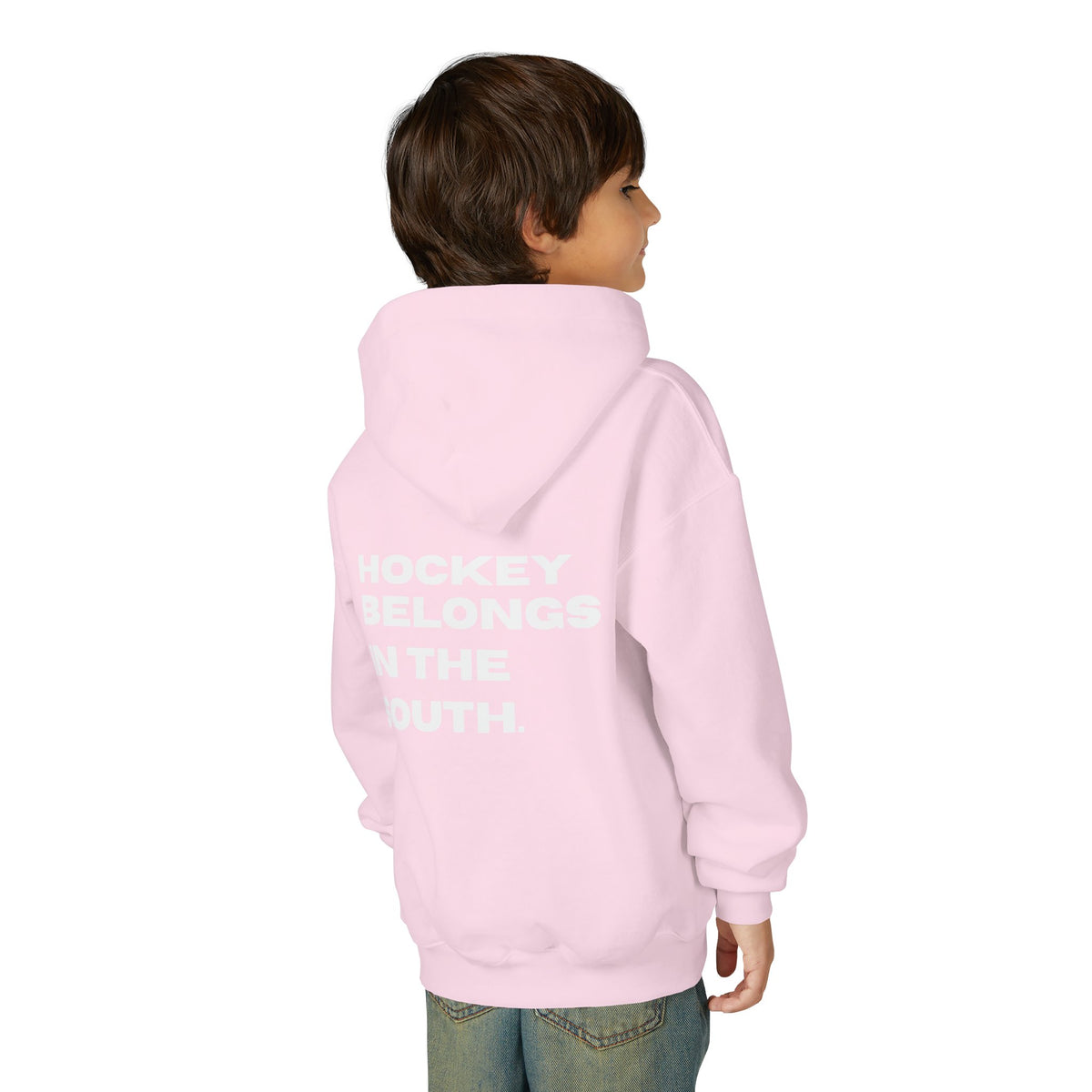 Youth Hockey Belongs In The South Hoodie — Southern Puck Hockey Sweatshirt