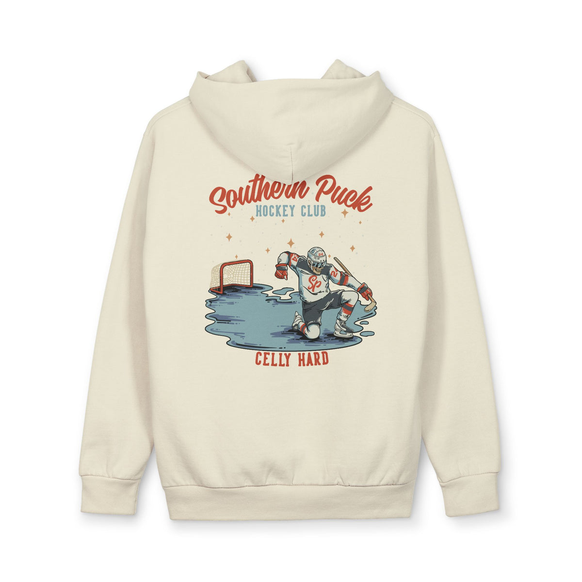 Skelly Celly - Southern Puck Cotton Hoodie