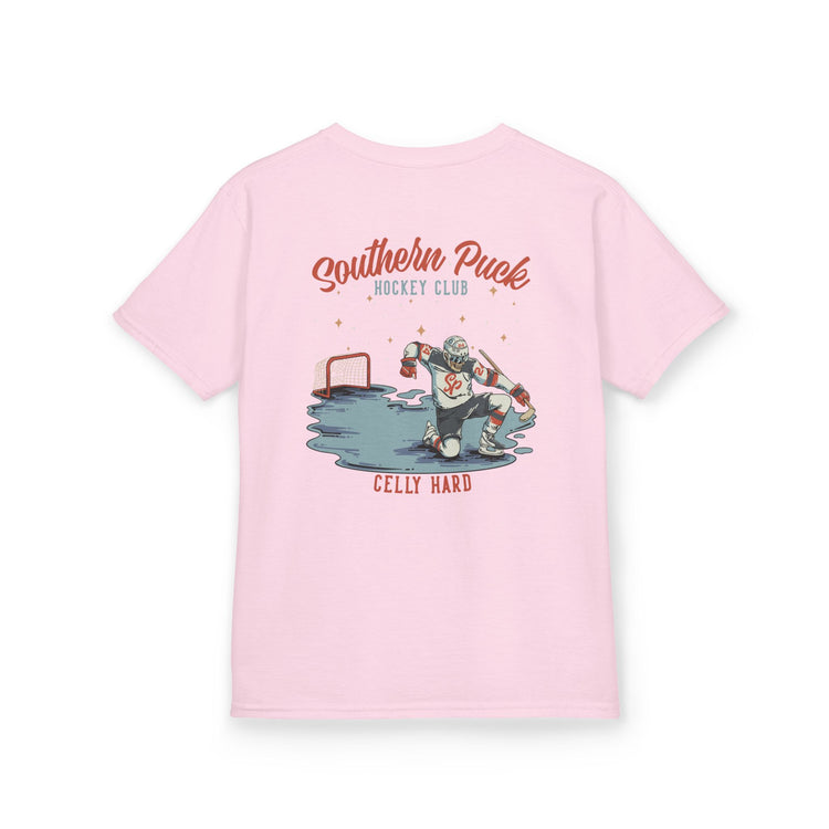 Youth "Celly Hard" Southern Puck Hockey Tee