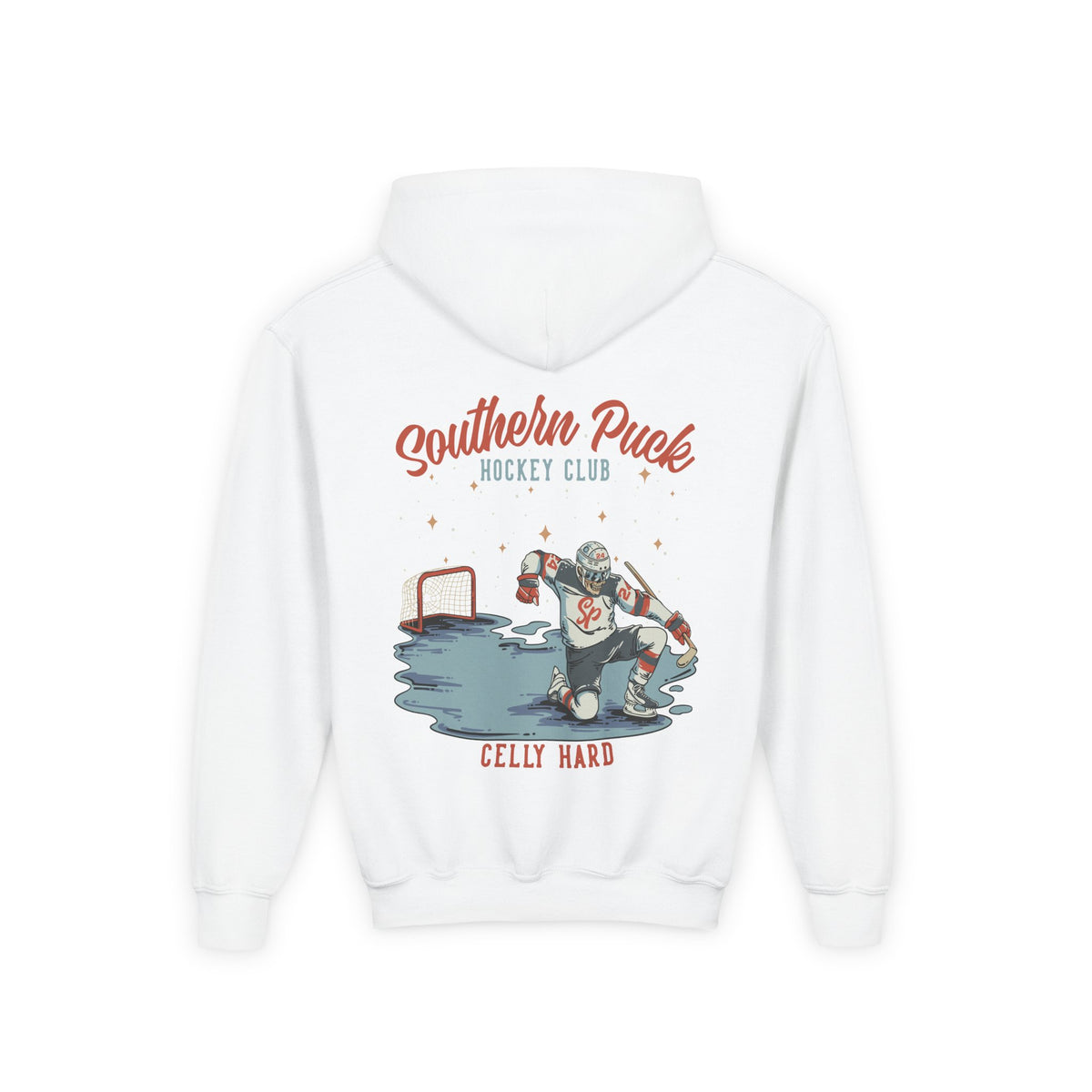 Youth "Celly Hard" Southern Puck Cotton Hoodie