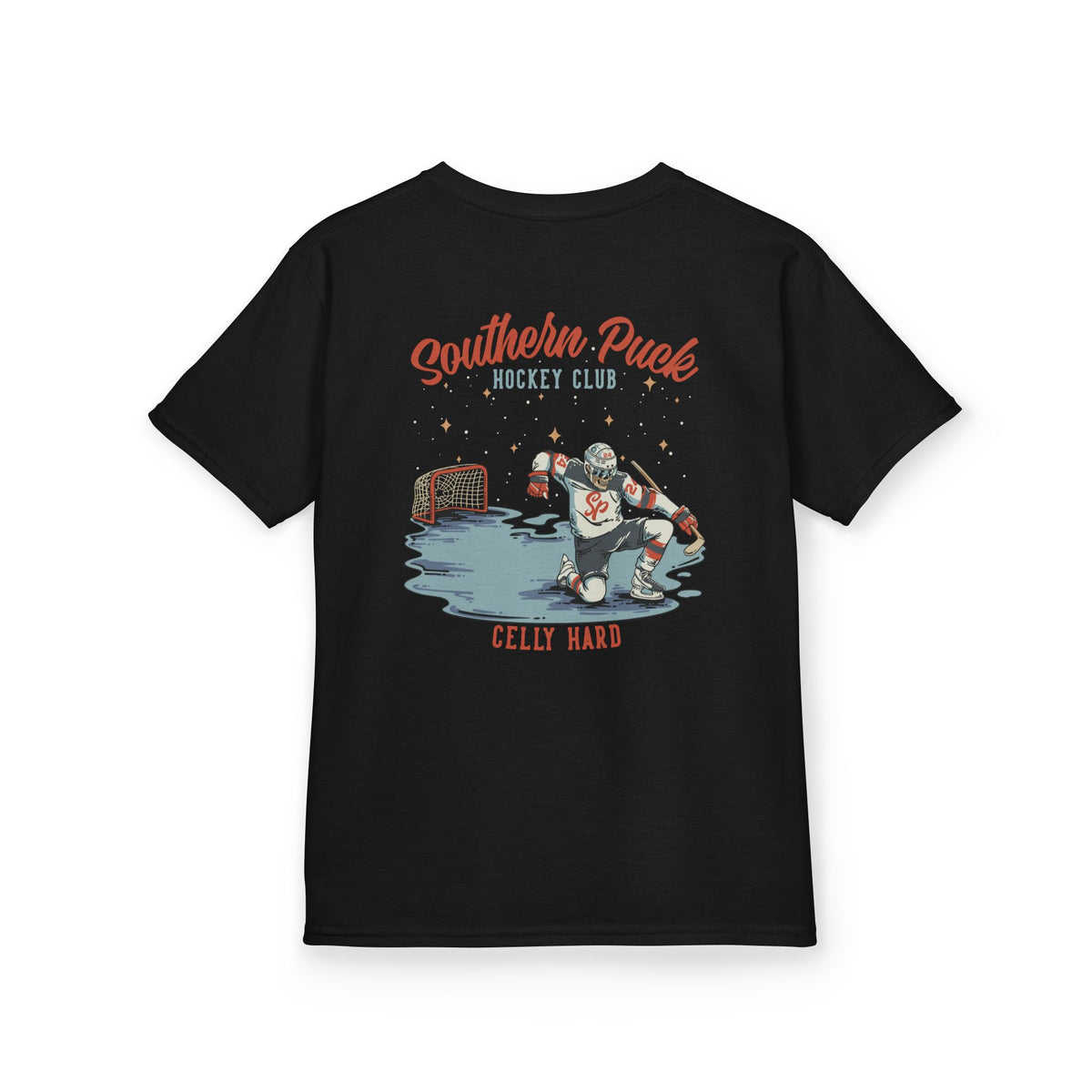 Youth "Celly Hard" Southern Puck Hockey Tee